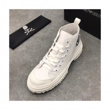 Armani 2019 Mens Leather Sneakers  - 알마니 2019 남성용 레더 스니커즈 ARMS0052,Size(240 