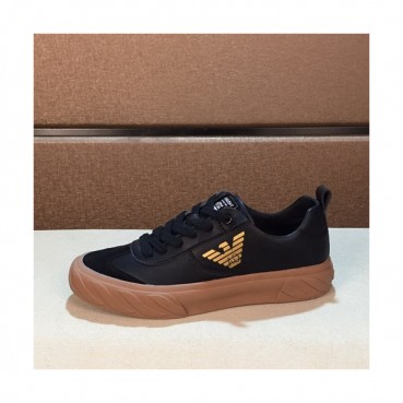 Armani 2019 Mens Leather Sneakers  - 알마니 2019 남성용 레더 스니커즈 ARMS0050,Size(240 
