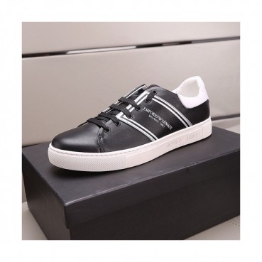 Armani 2019 Mens Leather Sneakers  - 알마니 2019 남성용 레더 스니커즈 ARMS0049,Size(240 