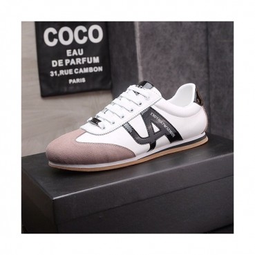 Armani 2019 Mens Leather Sneakers  - 알마니 2019 남성용 레더 스니커즈 ARMS0046,Size(240 