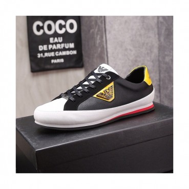 Armani 2019 Mens Leather Sneakers  - 알마니 2019 남성용 레더 스니커즈 ARMS0043,Size(240 