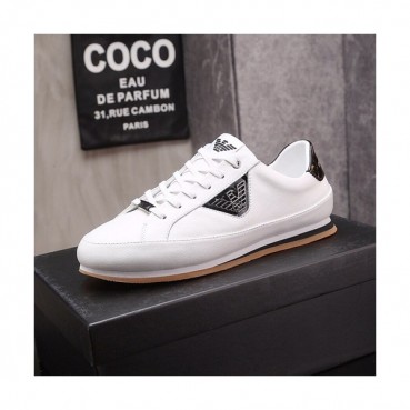 Armani 2019 Mens Leather Sneakers  - 알마니 2019 남성용 레더 스니커즈 ARMS0042,Size(240 