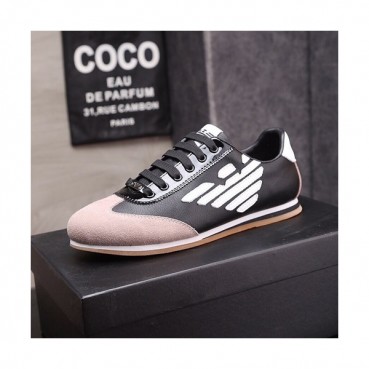 Armani 2019 Mens Leather Sneakers  - 알마니 2019 남성용 레더 스니커즈 ARMS0041,Size(240 