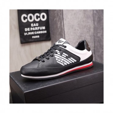 Armani 2019 Mens Leather Sneakers  - 알마니 2019 남성용 레더 스니커즈 ARMS0037,Size(240 