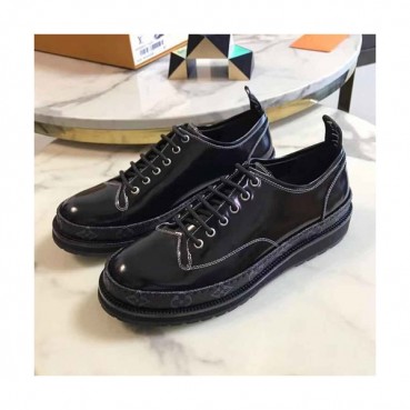 Louis Vuitton 2019 Mens Leather Sneakers Shoes - 루이비통 2019 남성용 레더 스니커즈 슈즈 LOUS0279.Size(245 