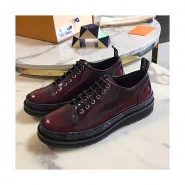 Louis Vuitton 2019 Mens Leather Sneakers Shoes - 루이비통 2019 남성용 레더 스니커즈 슈즈 LOUS0278.Size(245 