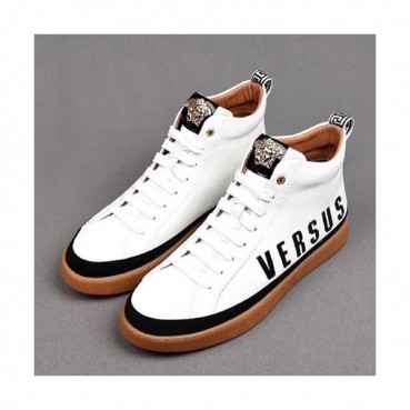 Versace 2019 Mens Leather Sneakers - 베르사체 2019 남성용 레더 스니커즈 VERS0068.Size (240 