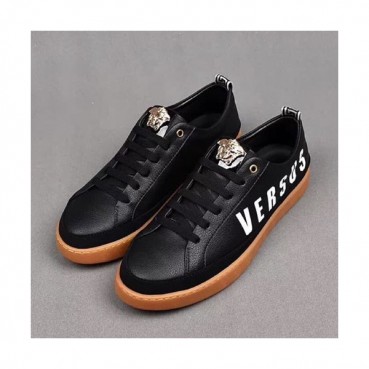 Versace 2019 Mens Leather Sneakers - 베르사체 2019 남성용 레더 스니커즈 VERS0067.Size (240 
