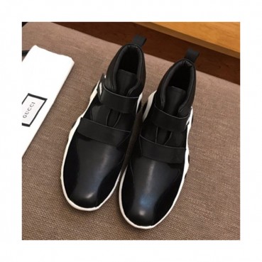 Gucci 2019 Mens Leather Sneakers - 구찌 2019 남성용 레더 스니커즈 GUCS0356,Size(240 