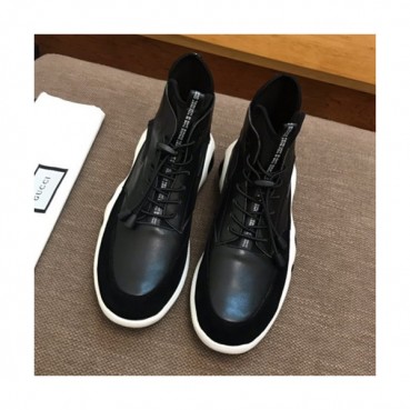 Gucci 2019 Mens Leather Sneakers - 구찌 2019 남성용 레더 스니커즈 GUCS0355,Size(240 