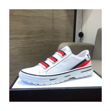 Gucci 2019 Mens Leather Sneakers - 구찌 2019 남성용 레더 스니커즈 GUCS0340,Size(240 