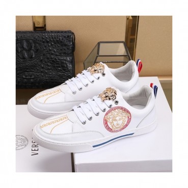 Versace 2019 Mens Leather Sneakers - 베르사체 2019 남성용 레더 스니커즈 VERS0064.Size (240 