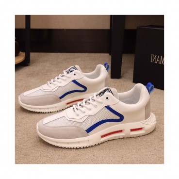 Armani 2019 Mens Leather Sneakers  - 알마니 2019 남성용 레더 스니커즈 ARMS0023,Size(240 