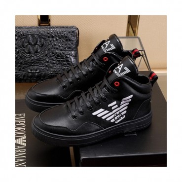 Armani 2019 Mens Leather Sneakers  - 알마니 2019 남성용 레더 스니커즈 ARMS0020,Size(240 
