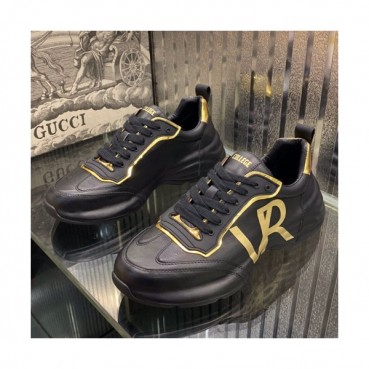 Gucci 2019 Mens Leather Sneakers - 구찌 2019 남성용 레더 스니커즈 GUCS0335,Size(240 