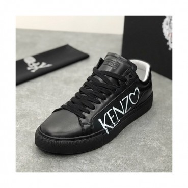 Kenzo 2019 Mens Leather Sneakers - 겐조 2019 남성용 레더 스니커즈,KENS0017,Size(240