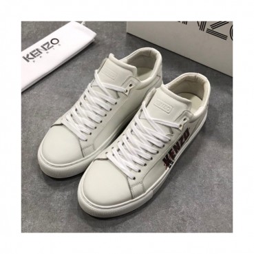 Kenzo 2019 Mens Leather Sneakers - 겐조 2019 남성용 레더 스니커즈,KENS0011,Size(240