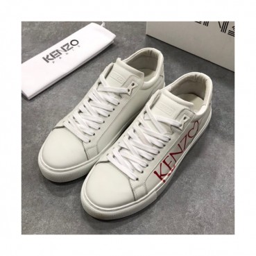 Kenzo 2019 Mens Leather Sneakers - 겐조 2019 남성용 레더 스니커즈,KENS0010,Size(240