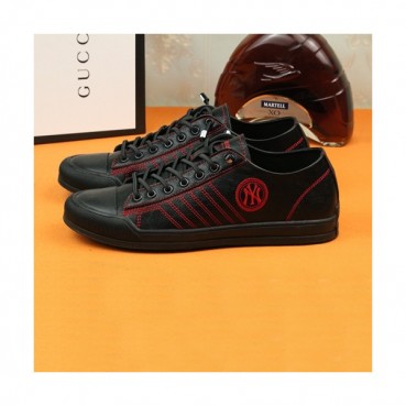 Gucci 2019 Mens Leather Sneakers - 구찌 2019 남성용 레더 스니커즈 GUCS0329,Size(240 