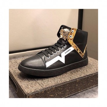 Versace 2019 Mens Leather Sneakers - 베르사체 2019 남성용 레더 스니커즈 VERS0063.Size (240 