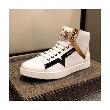 Versace 2019 Mens Leather Sneakers - 베르사체 2019 남성용 레더 스니커즈 VERS0062.Size (240 