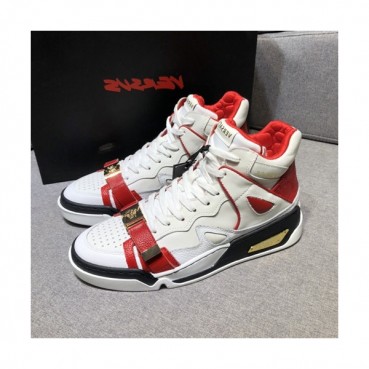 Versace 2019 Mens Leather Sneakers - 베르사체 2019 남성용 레더 스니커즈 VERS0057.Size (240 