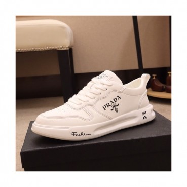 Prada 2019 Mens Leather Sneakers - 프라다 2019 남성용 레더 스니커즈 PRAS0158,Size(240 