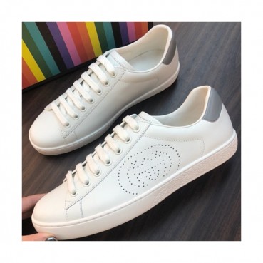 Gucci 2019 Mm / Wm Leather Sneakers - 구찌 2019 남여공용 레더 스니커즈 GUCS0306,Size(225 