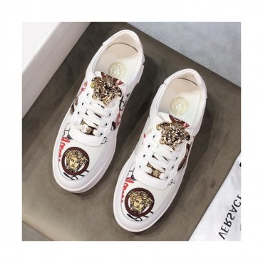 Versace 2019 Mens Leather Sneakers - 베르사체 2019 남성용 레더 스니커즈 VERS0048.Size (240 
