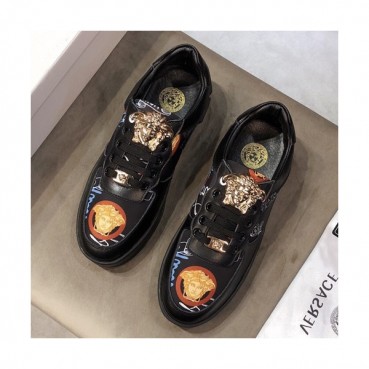 Versace 2019 Mens Leather Sneakers - 베르사체 2019 남성용 레더 스니커즈 VERS0047.Size (240 