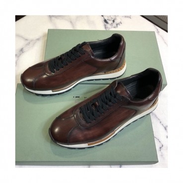 Berluti 2019 Mens Leather Sneakers -  벨루티 2019 남성용 레더 스니커즈 BERTS0037.Size(240 