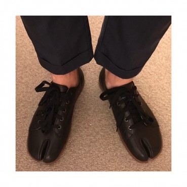 Maison Margiela 2019 Mens Leather Sneakers - 메종 마르지엘라 2019 남성용 레더 스니커즈, MMS0026.Size(245 