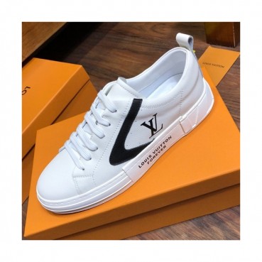 Louis vuitton 2019 Mens Leather Sneakers  - 루이비통 2019 남성용 레더 스니커즈 LOUS0254,Size(240 