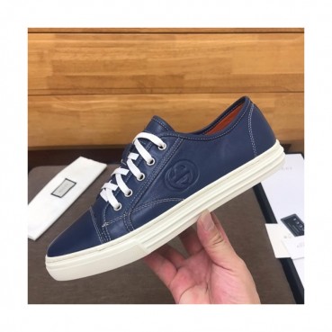 Gucci 2019 Mens Leather Sneakers - 구찌 2019 남성용 레더 스니커즈 GUCS0298,Size(240 