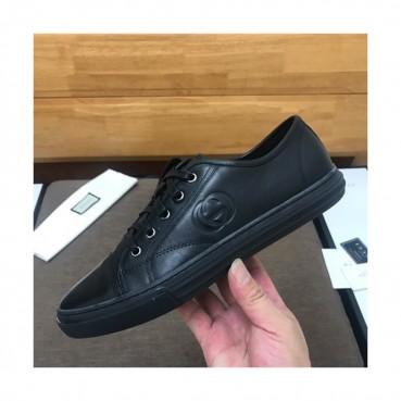 Gucci 2019 Mens Leather Sneakers - 구찌 2019 남성용 레더 스니커즈 GUCS0297,Size(240 