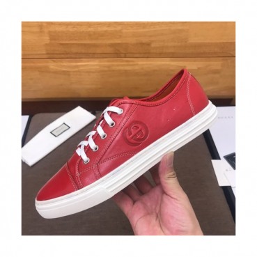 Gucci 2019 Mens Leather Sneakers - 구찌 2019 남성용 레더 스니커즈 GUCS0296,Size(240 