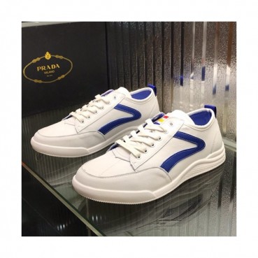 Prada 2019 Mens Leather Sneakers - 프라다 2019 남성용 레더 스니커즈 PRAS0157,Size(240 