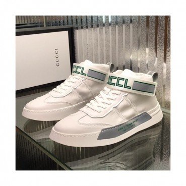 Gucci 2019 Mens Leather Sneakers - 구찌 2019 남성용 레더 스니커즈 GUCS0291,Size(240 