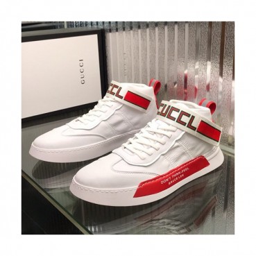Gucci 2019 Mens Leather Sneakers - 구찌 2019 남성용 레더 스니커즈 GUCS0290,Size(240 