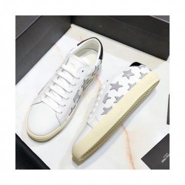 Saint Laurent 2019 Mens Leather Sneakers  - 입생로랑 2019 남성용 레더 스니커즈 SLS0052,Size(245 