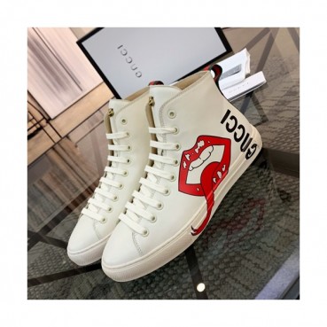 Gucci 2019 Mens Leather Sneakers - 구찌 2019 남성용 레더 스니커즈 GUCS0288,Size(240 