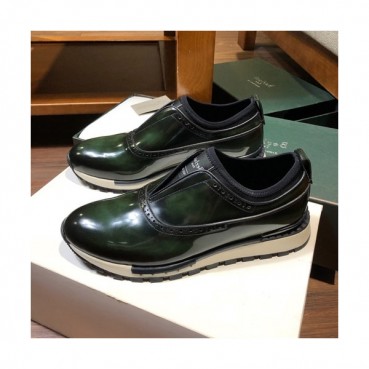 Berluti 2019 Mens Leather Sneakers -  벨루티 2019 남성용 레더 스니커즈 BERTS0024.Size(240 