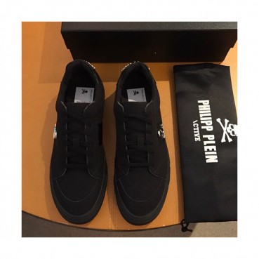 Philipp plein 2019 Mens Canvas Sneakers  - 필립플레인 2019 남성용 캔버스 스니커즈 PPS0032,Size(245 
