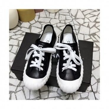 Chanel 2019 Ladies Leather Sneakers - 샤넬 2019 여성용 레더 스니커즈 CHAS0397.Size(225 