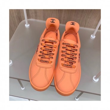 Chanel 2019 Mm / Wm Leather Sneakers - 샤넬 2019 남여공용 레더 스니커즈 CHAS0343.Size(225 