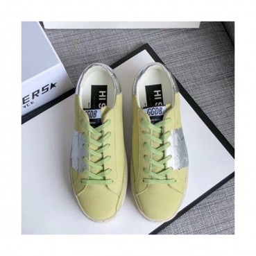 Golden Goose 2019 Ladies Leather Sneakers - 골든구스 2019 여성용 레더 스니커즈,GGDBS0011.Size (225 