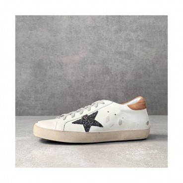 Golden Goose 2019 Ladies Leather Sneakers - 골든구스 2019 여성용 레더 스니커즈,GGDBS0007.Size (225 
