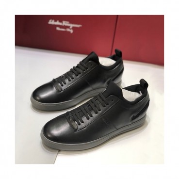 Ferragamo 2019 Mens Leather Sneakers - 페라가모 2019 남성용 레더 스니커즈, FGMS0065,Size(250 