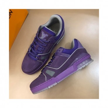 Louis vuitton 2019 Mens Leather Sneakers  - 루이비통 2019 남성용 레더 스니커즈 LOUS0221,Size(245 