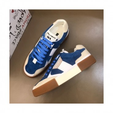 Dolce&Gabbana 2019 Mens Leather Sneakers  - 돌체앤가바나 2019 남성용 레더 스니커즈 DGS0049,Size(240 
